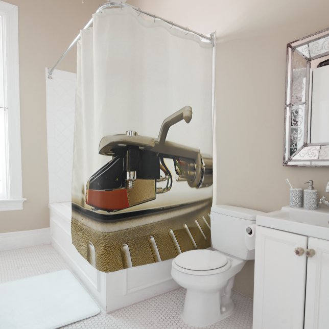 Cartridge macro shot - shower curtain (In Situ)