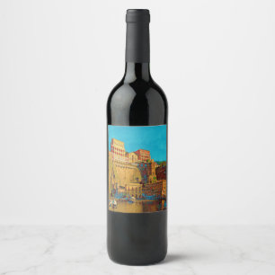 Cartridge macro shot - wine label