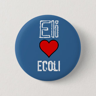 cartun hert, Eli, Ecoli 6 Cm Round Badge