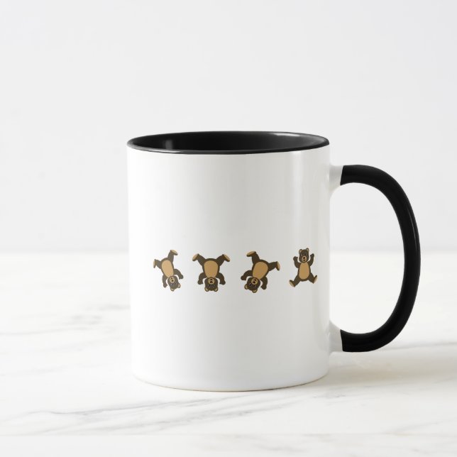Cartwheel Bears Mug (Right)
