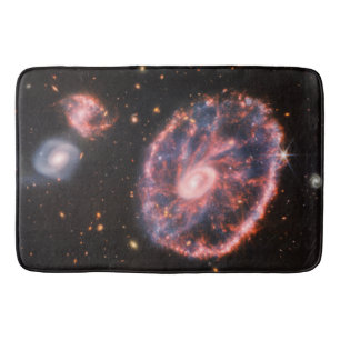 Cartwheel Galaxy, James Webb Space Telescope Bath Mat
