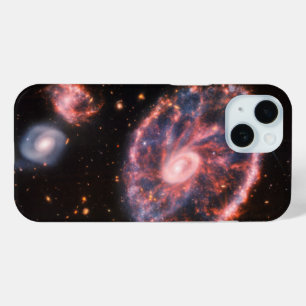 Cartwheel Galaxy, James Webb Space Telescope iPhone 15 Case