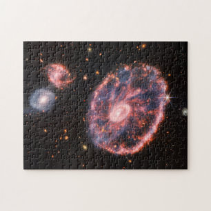 Cartwheel Galaxy, James Webb Space Telescope Jigsaw Puzzle