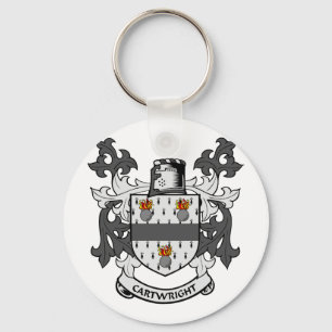 CARTWRIGHT Coat of Arms Key Ring