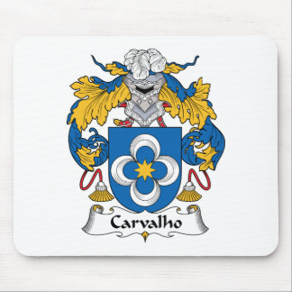 Carvalho Family Crest Mouse Pad