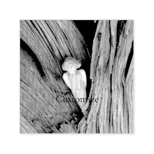 Carved angel in tree Thunder Cove Self-inking Stamp