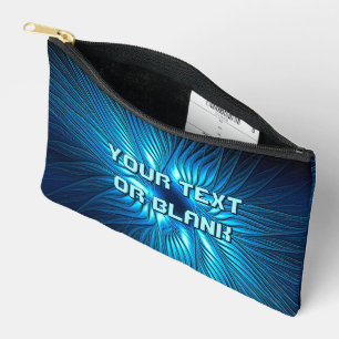 Carved Blue Star Accessory Pouch