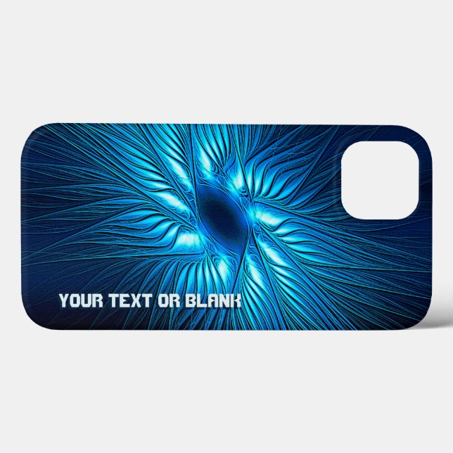 Carved Blue Star Case-Mate iPhone Case (Back (Horizontal))