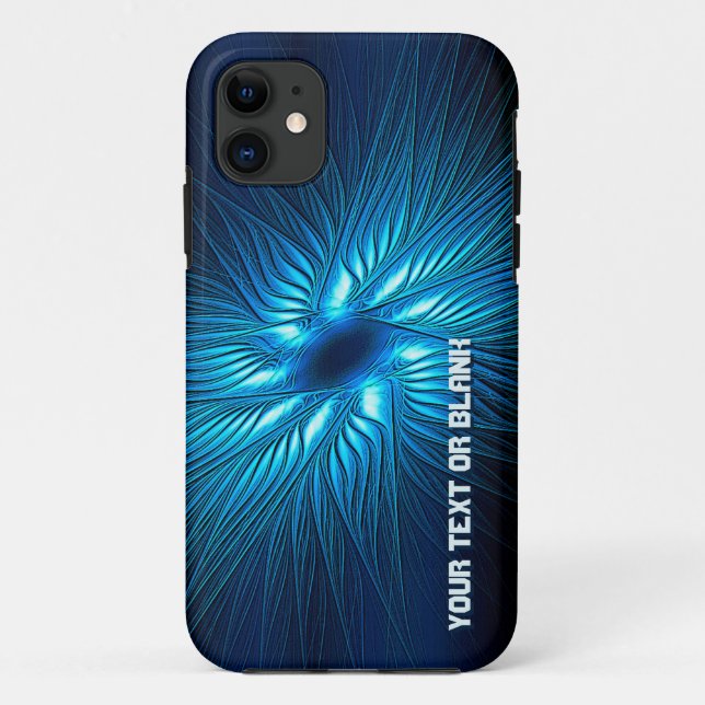 Carved Blue Star Case-Mate iPhone Case (Back)