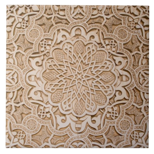 Carved Pattern Tile (Front)