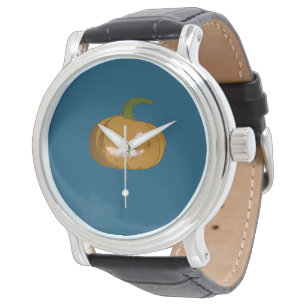 Carved Pumpkin Watch