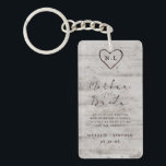 Carved Sweetheart To the Mother of the Bride Quote<br><div class="desc">Carved Sweethearts Rustic Birch Wood with Aged Grey & Off White Birch Tree Bark Design, and a distressed patina weathered look. This reclaimed lumber design features the couple's initials carved into the heart shape within the tree. Also, distressed typography country chic fonts, along with an elegant vintage handwriting script font....</div>