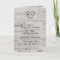 Carved Sweethearts Rustic Birch Wedding Ceremony