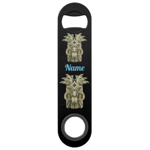 Carved Tiki Sculpture Thunder