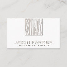 Carved wood modern professional carpenter Qr code 