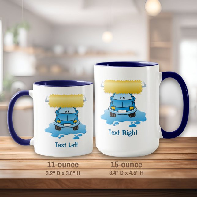 Carwash cartoon mug (Creator Uploaded)