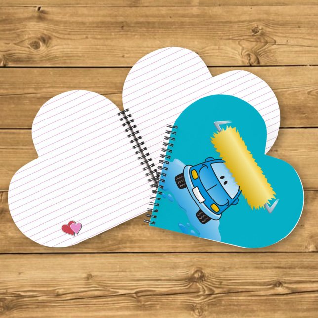 Carwash cartoon notebook (Creator Uploaded)