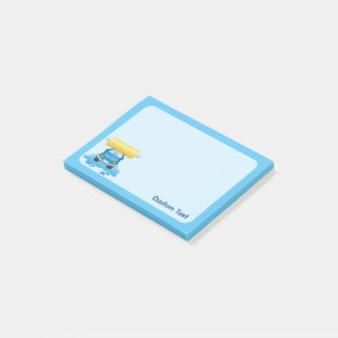 Carwash Cartoon Post-it Notes