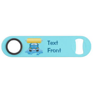 Carwash cartoon speed bottle opener