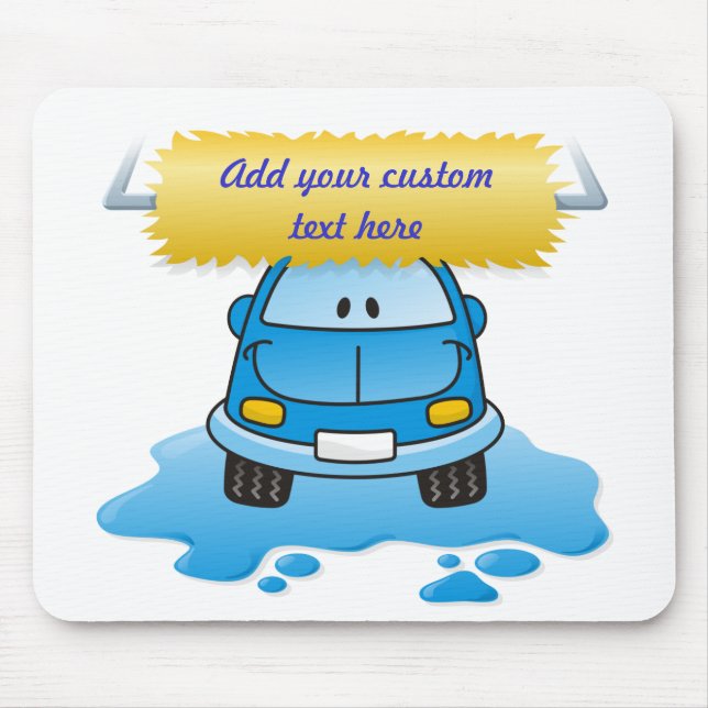 Carwash Mouse Pad (Front)