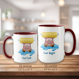 Carwash Pig Coffee Mug