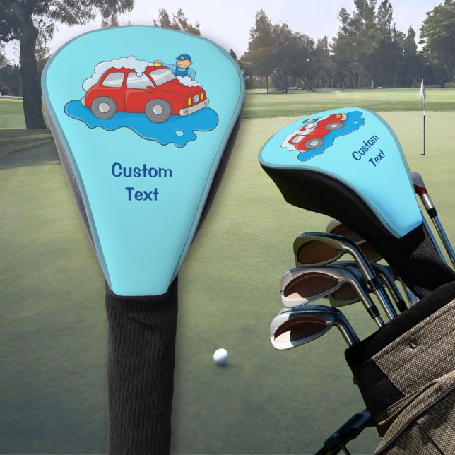 Carwashing Man Golf Head Cover (Creator Uploaded)