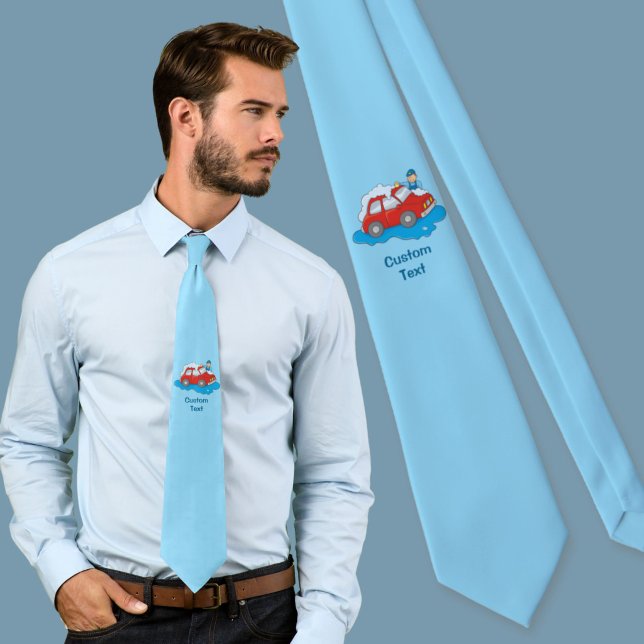 Carwashing Man Tie (Creator Uploaded)