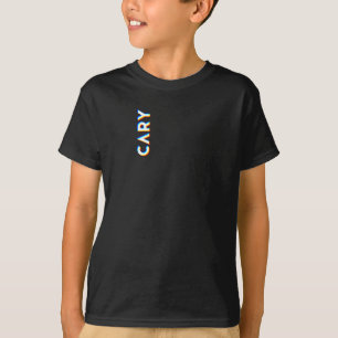 Cary North Carolina CMYK Glitch Type T-Shirt
