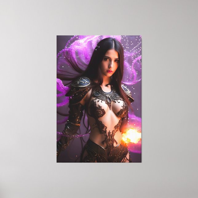 Carybdea Brevipedalia 014 Canvas Print (Front)