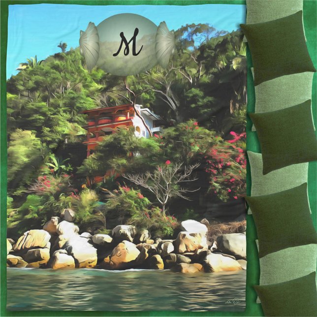 Casa Bahia Bonita 0759 Fleece Blanket (Creator Uploaded)