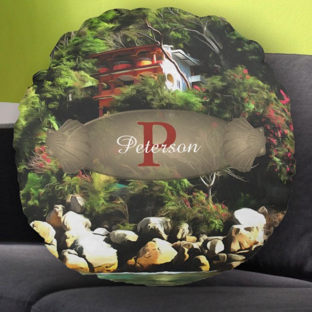 Casa Bahia Bonita 0759 Round Cushion (Creator Uploaded)