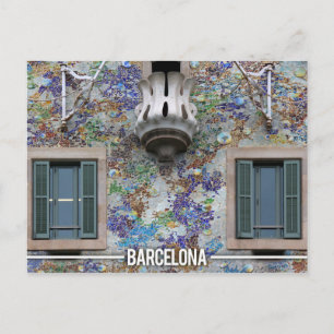 Casa Batllo - Antoni Gaudi, Barcelona Postcard