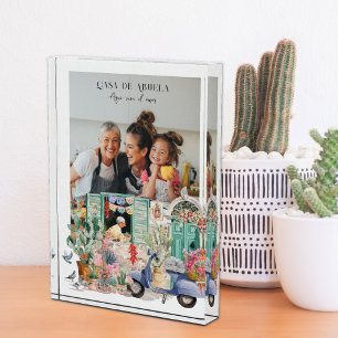 Casa de Abuela   Personalised Photo Block