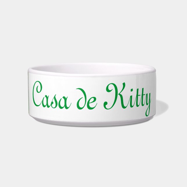 Casa de Kitty Bowl (Front)