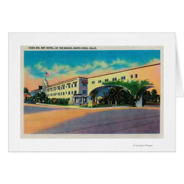 Casa Del Rey Hotel at the Beach, Santa Cruz (Front Horizontal)