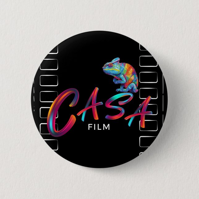 CASA Film Dark Button (Front)
