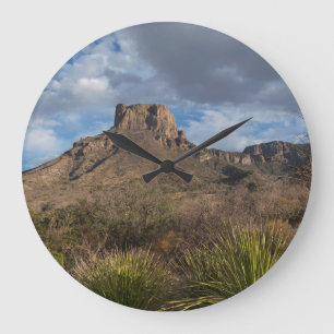 Casa Grande Peak, Chisos Basin, Big Bend Large Clock