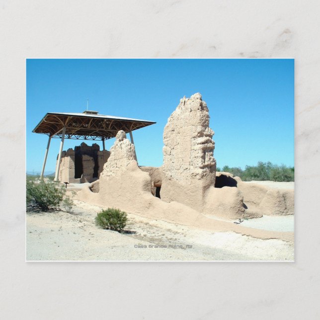 Casa Grande Ruins Postcard (Front)