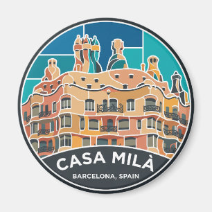 Casa Milà Spain Magnet
