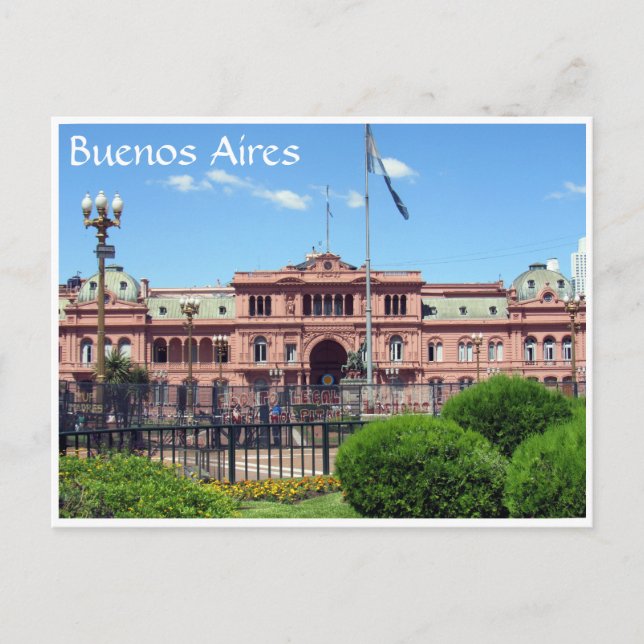 casa rosada postcard (Front)
