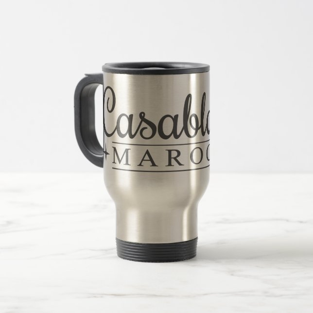 Casablanca custom name mugs (Front Left)