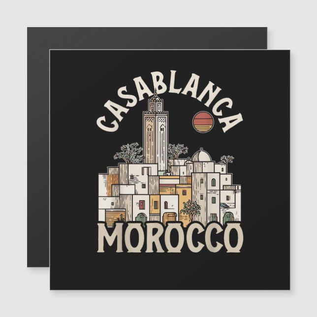 casablanca morocco  (Front/Back)