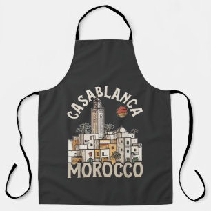 casablanca morocco apron