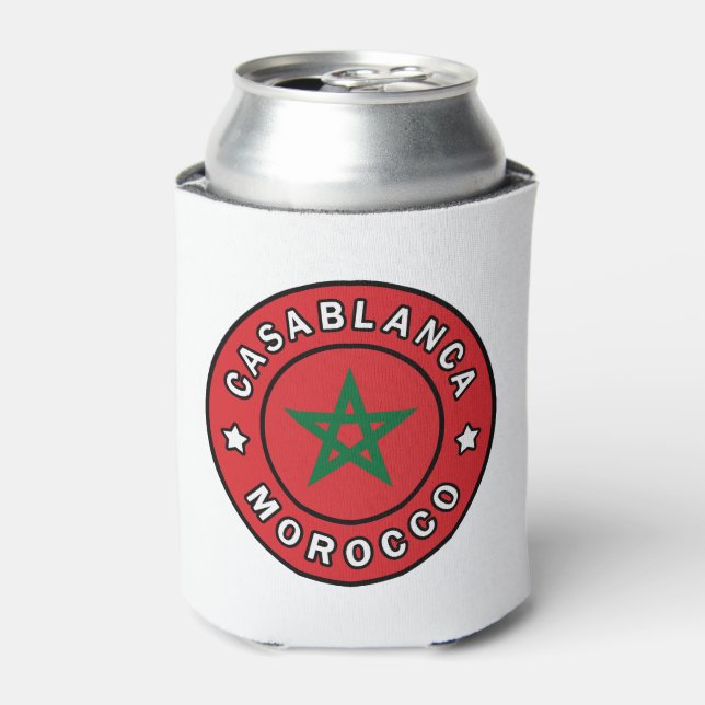 Casablanca Morocco Can Cooler (Can Front)