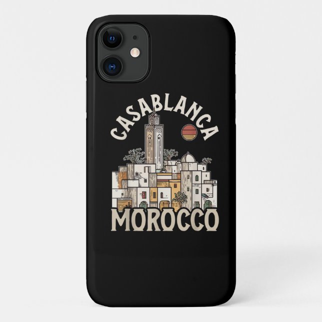 casablanca morocco  Case-Mate iPhone case (Back)