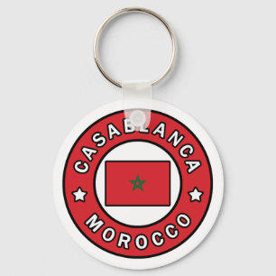 Casablanca Morocco Key Ring