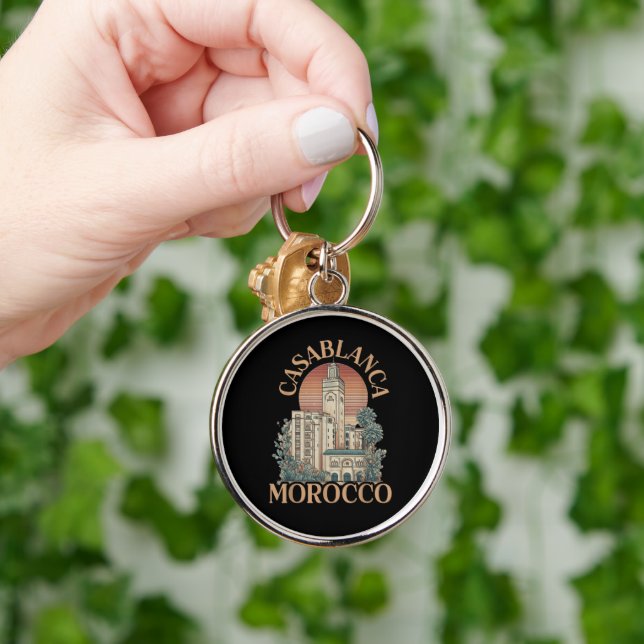 casablanca morocco key ring (Hand)