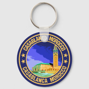 Casablanca Morocco Key Ring
