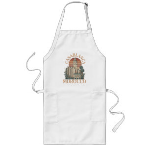 casablanca morocco long apron