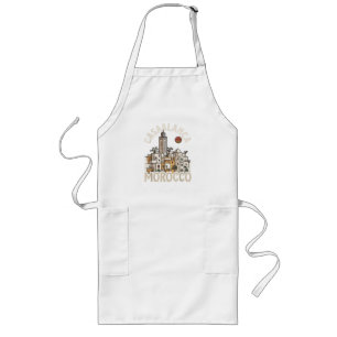 casablanca morocco  long apron